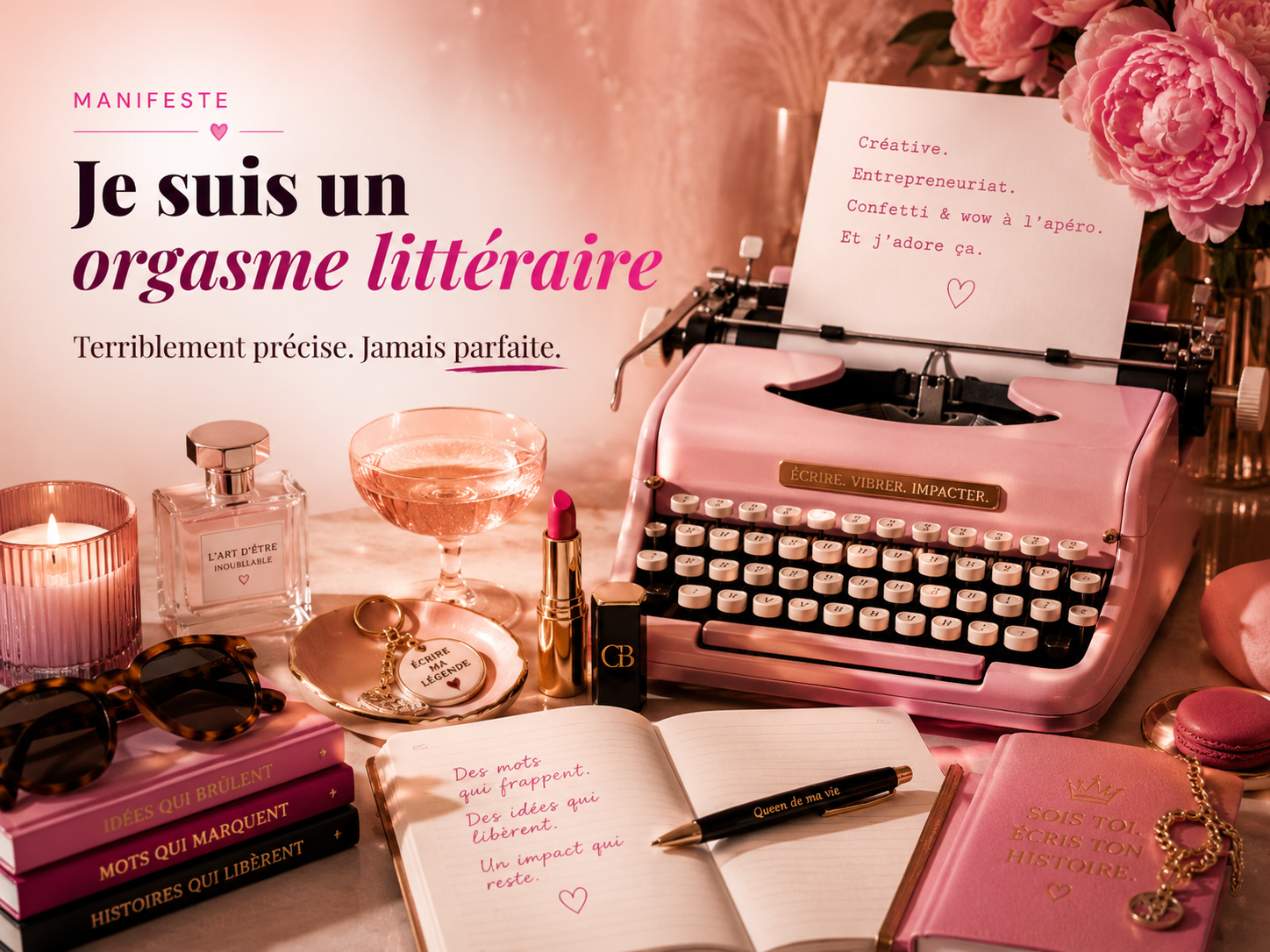 Je suis un orgasme littéraire