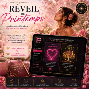 🌸 Pack Réveil de Printemps