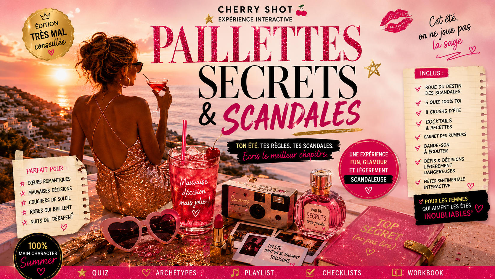 Paillettes, Secrets & Scandales